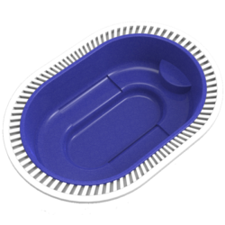 Ölduskel með yfirfallsrennu